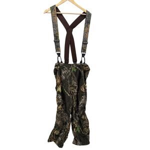 Field & Stream Camo Mossy Oak Hunting Bibs Overalls Outdoor Nature Men Size XXL
